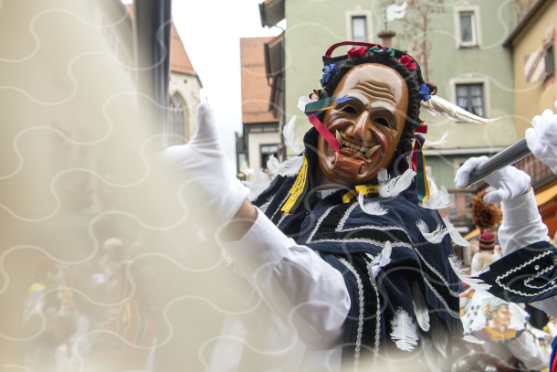 Der Federehannes schon seit längerem ein fester Bestandteil der Rottweiler Fasnet