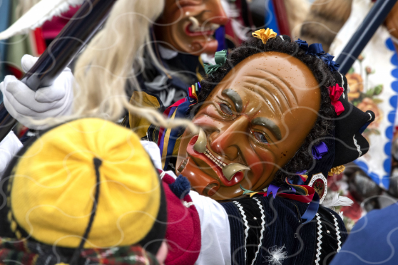 Der Federehannes schon seit längerem ein fester Bestandteil der Rottweiler Fasnet